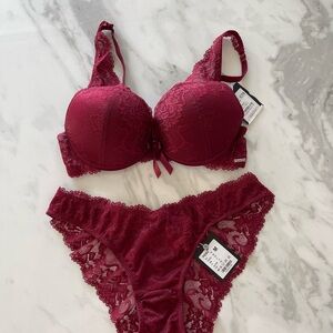 Push Up Bra Lingerie set